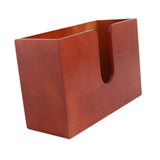 Maxbell Tissue Box Cover Restroom Tissue Box Holder Wall Mounted Toilet Paper Holder red