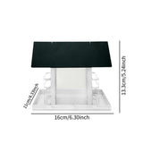 Maxbell Outside Hanging Bird Feeder Equipment Feeding Station for Park Backyard Lawn