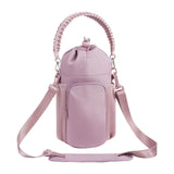 Maxbell Water Bottle Holder Pouch Insulated Water Bottle Carrier for Running Walking Pink