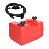 Maxbell Portable Boat Fuel Gas Tank Marine Outboard Boat Motor Parts for Yamaha 12L With Fuel Pipe