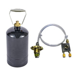 Maxbell Camping Empty Gas Cylinder Storage Tank for Picnic Outdoor Sport Backpacking Black