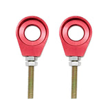 Maxbell 4x15mm Chain Adjuster Tensioner for Pit Dirt Bike CRF50 SSR Thumpstar Red