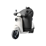 Windproof Leg Cover, Waterproof, Plush Lining, Winter Riding Ink Black Thickened
