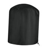 Maxbell Barbecue Cover Round BBQ Grill Cover Outdoor Accessories Sturdy Oxford Cloth Style C
