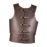Maxbell Chest Shoulder Gothic Shrug for Knight Pirate Fancy Dress coffee
