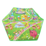 Maxbell Hexagonal Durable Baby Cartoon Crawling Carpet Play Mat Tent Rug Blanket Toy Kids Baby Early Learning Cognition - Aladdin Shoppers