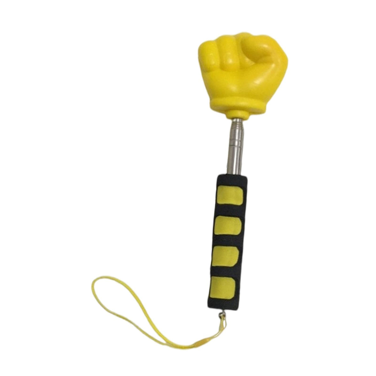Maxbell Telescopic Teacher Pointer Portable Extendable Hand Pointer for Presentation Yellow Fist