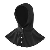 Maxbell Cooling Hoodie Towel Breathable Fashion Wrap for Running Cycling Hiking Black