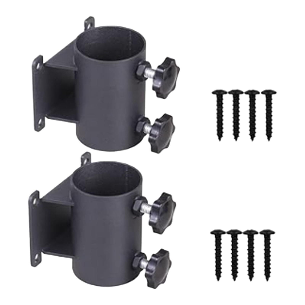 Maxbell 2Pcs Patio Umbrella Holder Deck Umbrella Mount for Beach Deck Railing Garden