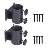 Maxbell 2Pcs Patio Umbrella Holder Deck Umbrella Mount for Beach Deck Railing Garden
