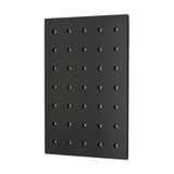 Maxbell Wood Pegboard Modular Display Ornament Wall Panel for Office Easy to Install black
