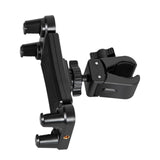 Maxbell Phone Clamp Easy Installation Large Tablet Clamp Tablet Holder for Gym Phone
