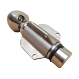 Maxbell Sewer Nozzle 3/4" Stainless Steel Sewer Nozzle for Drain Pipe Gardening Tube front 1 rear 2