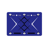 Maxbell Football Footstep Training Mat Pad Ball Control Training for Athletes Adults Purple