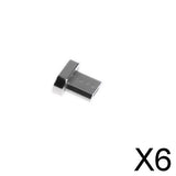 Maxbell 6xUSB Magnetic Micro USB Port Charging Adapter Converter Connector Tip Tablet