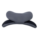 Maxbell Office Desk Napping Pillow Lumbar Pillow Support Pillow for Home Hiking Dark Gray