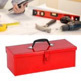 Iron Tool Box Container Tool Case Portable for Garages Electrician Workshops