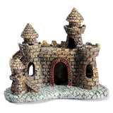 Maxbell Maxbell Aquarium Fish Tank Antique Castle Tower Ornament Cave Landscaping Decoration