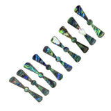 Maxbell 9Pcs Guitar Fingerboard Inlay Dots Bow Decoration Stickers for Ukulele Bass