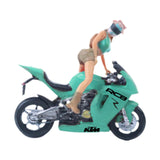 Maxbell 1/64 Standing Girl Figure Tiny People Model for Scenery Landscape Decoration