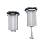 Maxbell 2Pcs Sink Stopper Anti Clogging Cap Strainer for Bathroom Washroom Apartment Style A