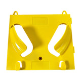 Maxbell Hard Hat Rack Sturdy Space Saving Hat Helmet Holder for Living Room Workshop Yellow