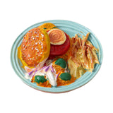 Maxbell 1:6 1:12 Dollhouse Miniature Food Toy Pretend Play Kitchen Toy for Handcraft fries