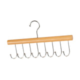 Maxbell Belt Organizer for Closet Wood Stable Scarf Holder for Scarves Bags Tank Top