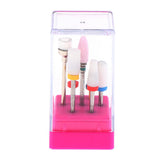 Maxbell Maxbell 7Pcs Ceramic Nail Drill Bits Polishing Head for Electric Nail Machine A