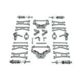 Maxbell RC Car Accessory Metal Retrofitting Accessories for 1/14 RC Car Trucks Model Gray