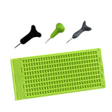 Maxbell Braille Writing Slate Sturdy for Beginners Gifts with 3 Stylus Learning Tool