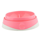 Maxbell Maxbell Dog Feeder Slow Eating Pet Bowl Durable Non-Toxic Healthy Design Bowl Pink_1