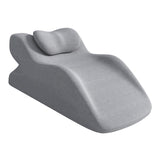 Maxbell Knee Pillow Lightweight Leisure Knee Support Cushion for Home Office Reading Light Grey