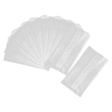 Maxbell 50Pcs Fishing Water Soluble Bags Pva Fast Melt Bags for Outdoor Fishing Lake 14x7cm