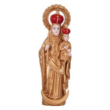 Maxbell Western Character Figurine Religious Sculpture for Desk Office Bedside Table 10cm Golden