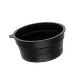 Maxbell Foldable Face Basin Convenient Washing Basin Wash Bowl for RV Outdoor Hiking Black
