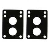 Maxbell 2xSkateboard Riser Pads Pair of Risers Longboard Shock Pads Black 6mm A