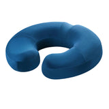 Maxbell Donut Pillow Anti Slip Butt Pad Coccyx Cushion Home Memory Foam Seat Cushion Blue