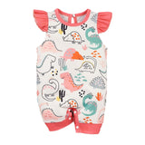 Maxbell Newborn Cartoon Pyjama Playsuit Outfits Clothes for Halloween Holiday Casual 3 to 6 Months