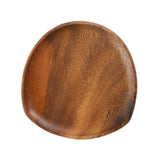 Maxbell Wooden Serving Tray Key Bowl Housewarming Gift Food Fruit Snack Storage Tray 20x20x2 cm