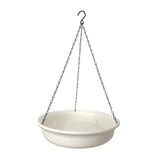 Maxbell Bird Feeder Dish with Chain Hanging Bird Bath for Outside Parrot Hummingbird