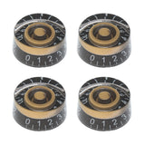Maxbell 8 Pieces Acrylic Volume Tone Control Knobs for LP Electric Guitar