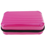 Maxbell Maxbell Travel Cosmetics Bag Case Box Makeup Storage Holder Organizer Gift Rose Red