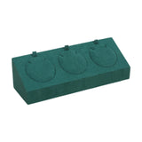 Maxbell Pendant Display Stand 3 Positions Jewelry Display Stand for Home Use Selling Green