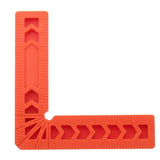 Maxbell 2x 90 Deg L Shape Square Right Angle Clamps Corner Clamping Ruler Plastic