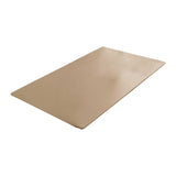 Maxbell PU Leather Table Cloth Stretch Table Protector Reusable Rectangle Tablecloth 70cmx130cm Light Coffee