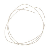 Maxbell 925 Solid Sterling Silver Round Bezel Strip Wire 0.6mm 22 Gauge - Aladdin Shoppers