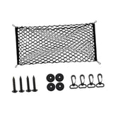 Generic Car Rear Cargo Net Easy to Use Car Trunk Cargo Net Trunk Storage Net 90cmx40cm