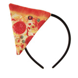 Maxbell 2 Pieces Pizza Headband Women Girls Halloween Fancy Dress Party Hairbands