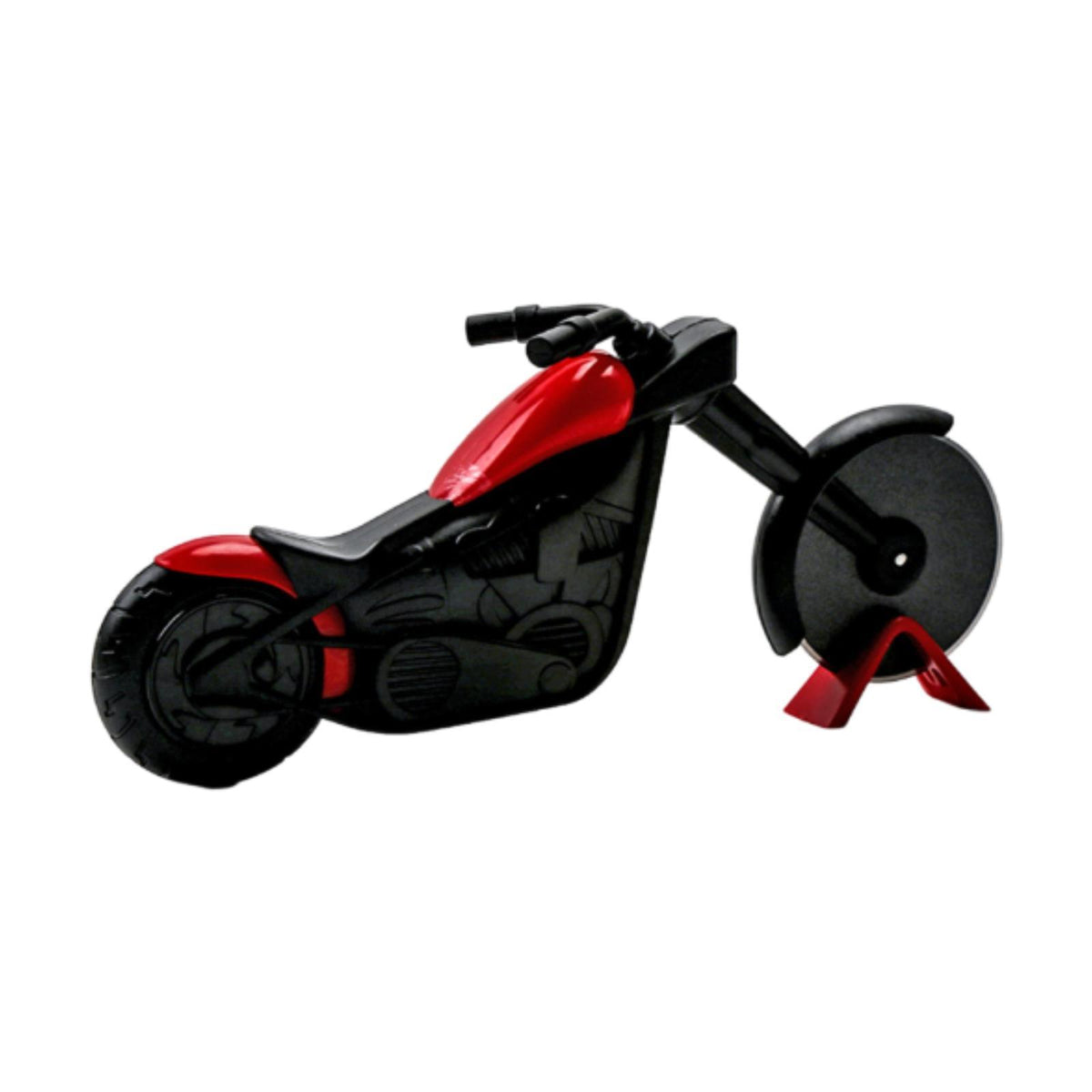 Maxbell Motorcycle Pizza Cutter Sturdy Easy Clean Antirust for Party Bakery Pancakes